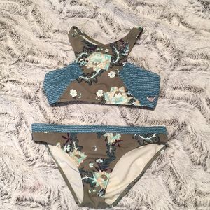 Roxy Girl two piece swim suit